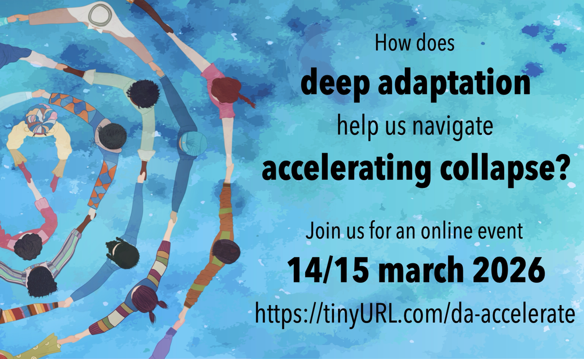 Accelerating collapse, accelerating response.